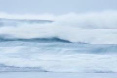 Olas de colores en la playa de Oregón, Fotografía en color, Horizontal