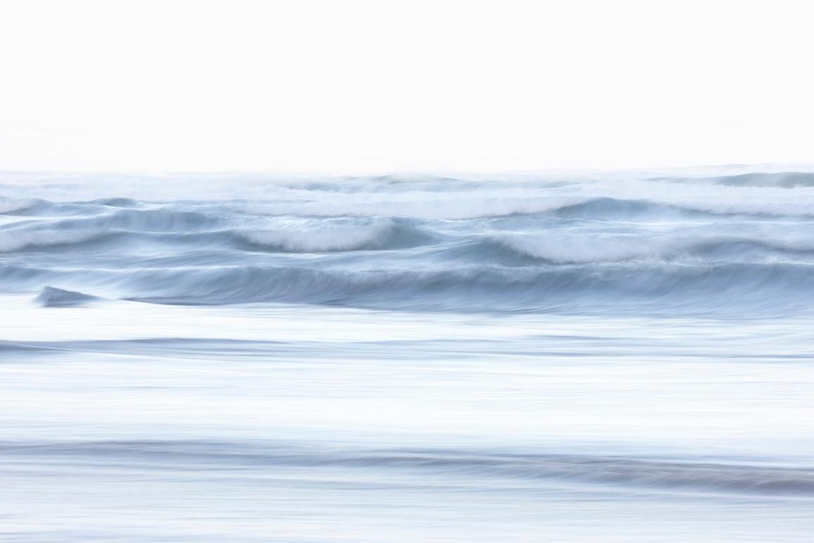 Drew Doggett Landscape Photograph - Ethereal Beach in Oregon, Color Photography, Horizontal