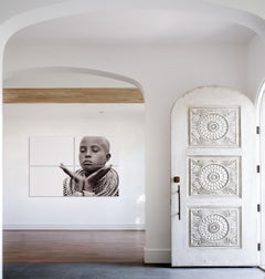 Fashion, Iconic, Portrait of a Tribal Woman in Kenya, Youthful, Iconic, Jewelry