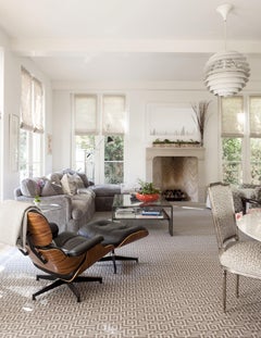 Intima stampa in bianco e nero dello yacht di classe mondiale Northern Light, verticale