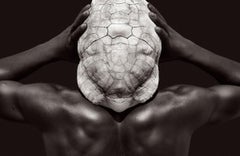 Karo Man with a Tortoise Shell, Ethiopia, Fashion, Iconic