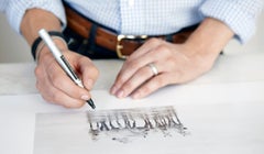 Cavalli bianchi nel sud della Francia, Fotografia in bianco e nero, Orizzontale