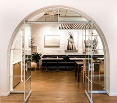 Woman in Kenya Wearing Tribal Jewelry, Black and White Photography, Vertical