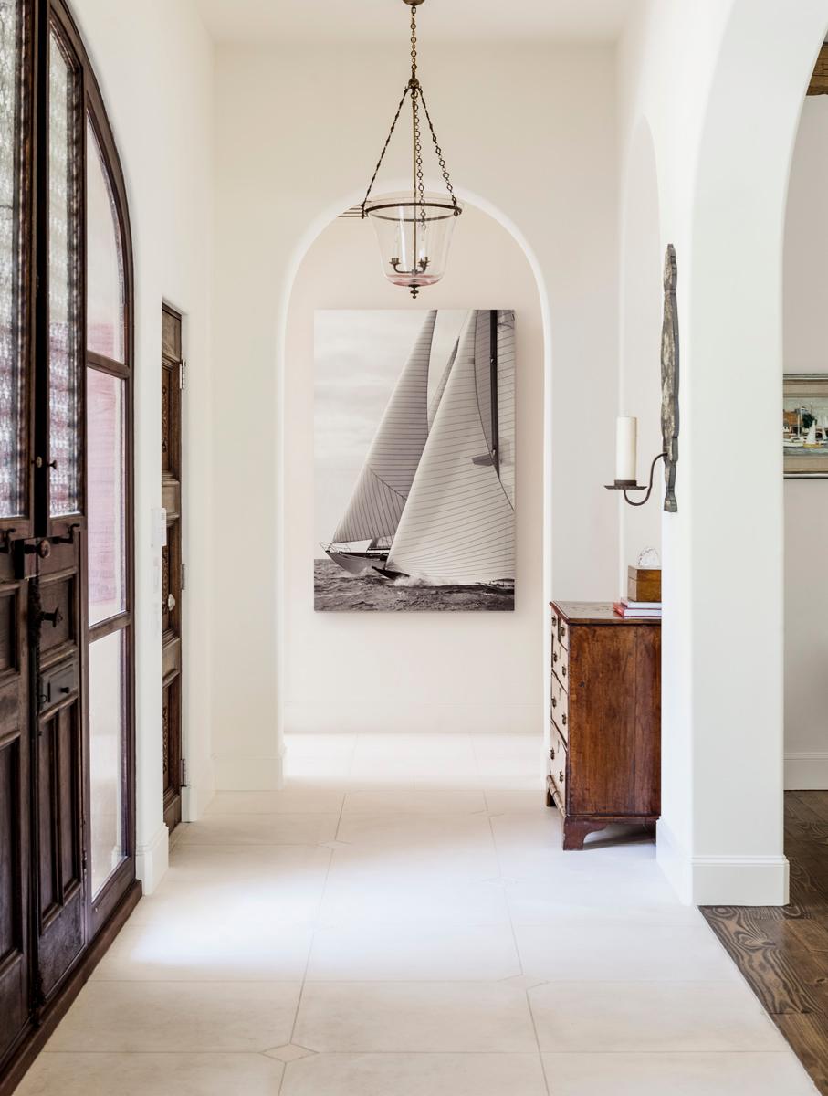 World Class Racing Yacht in the Atlantic Ocean, Best-Seller, Movement - Contemporary Photograph by Drew Doggett