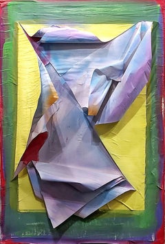 Drew Griffiths - Taille n° 5 - Peinture sculptée abstraite