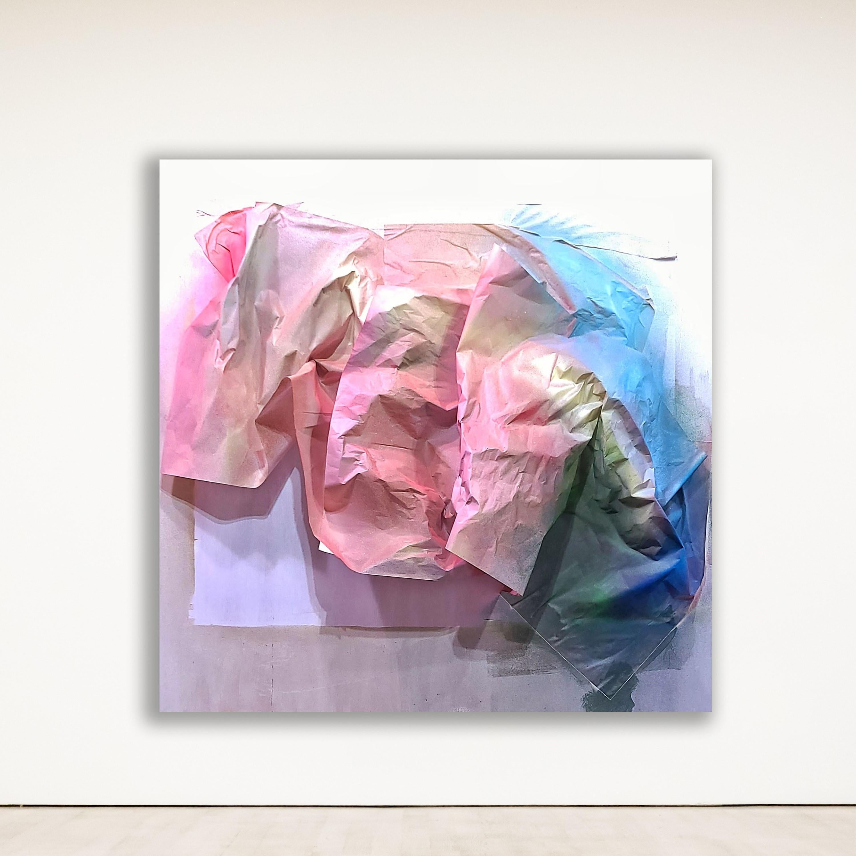 Drew Griffiths - Wave No. 4 - Abstract Sculptured Painting For Sale 1