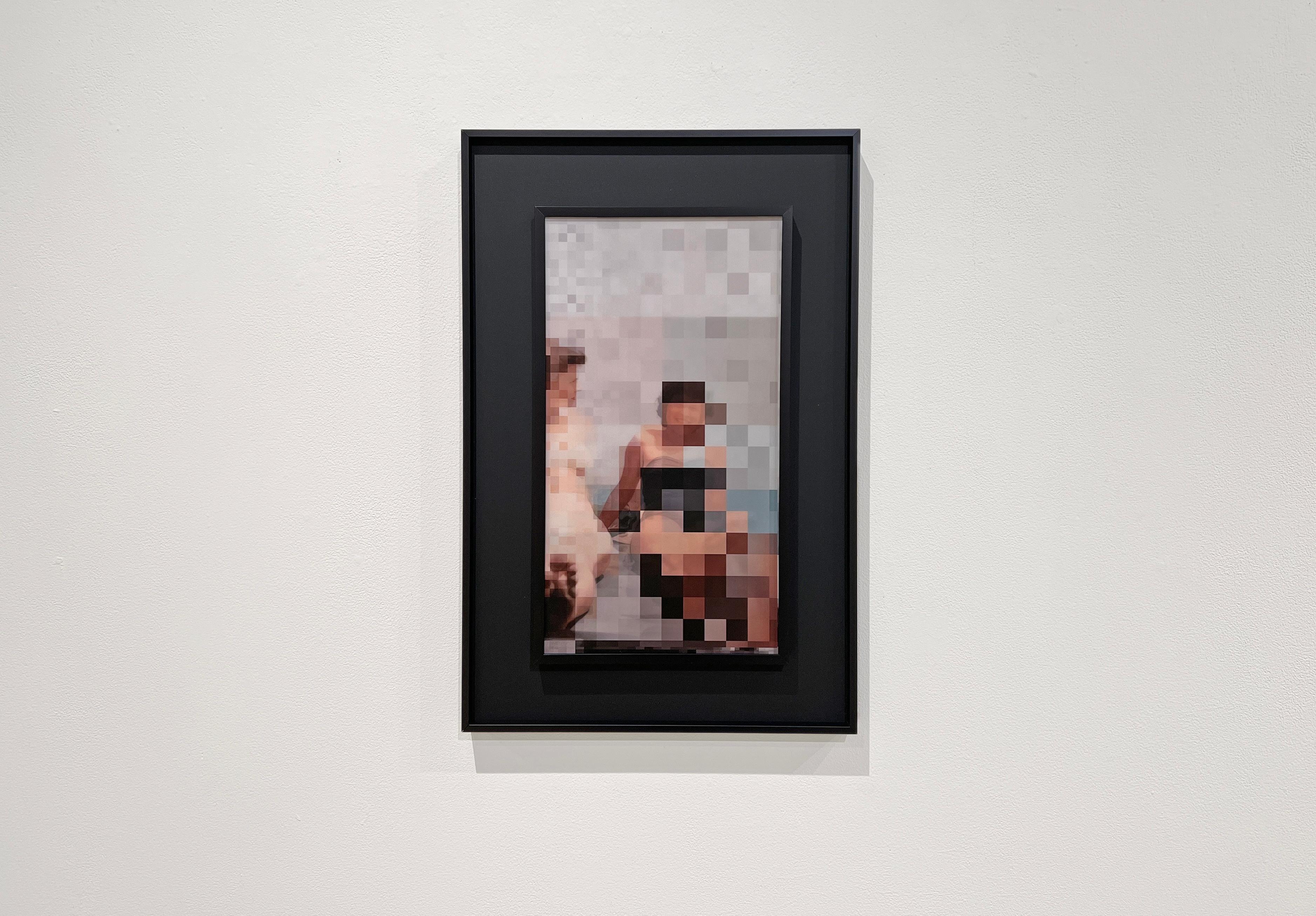 THE ONE THAT GOT AWAY - Photographie contemporaine Flip-Lenticular / Vintage - Print de Drew Klausner