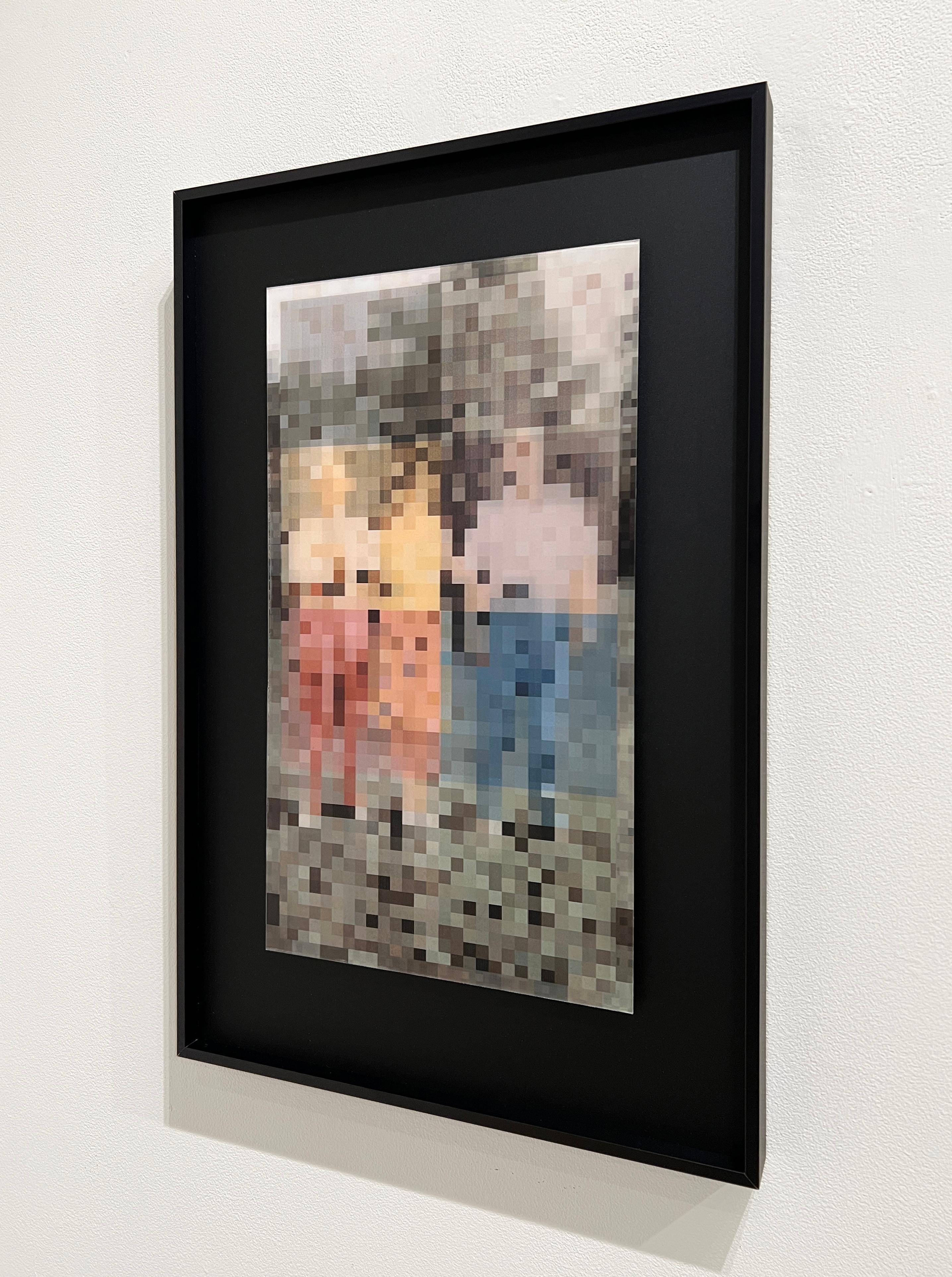 THE SPACE BETWEEN - Photographie contemporaine Flip-Lenticular / Vintage - Contemporain Print par Drew Klausner