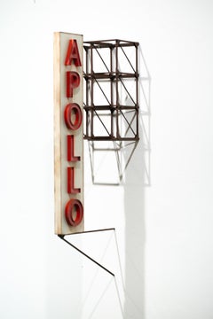 "Apollo Theater", Miniature, Architecture, Sign, Cityscape, Sculpture, Red