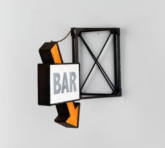 Bar with Orange Arrow