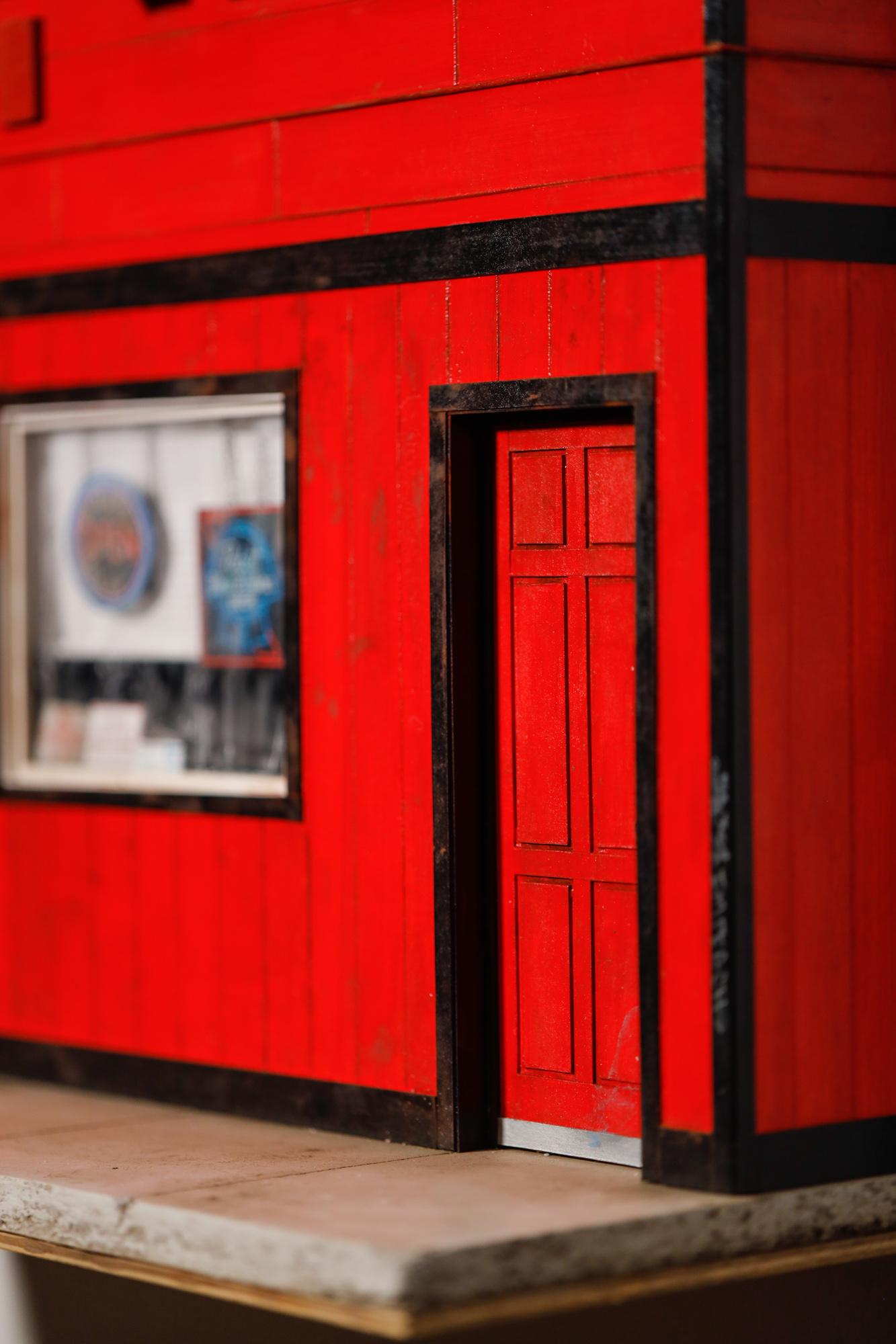 « Billy Ray's Tavern » miniature réaliste, architecture, bâtiment, paysage urbain en vente 14