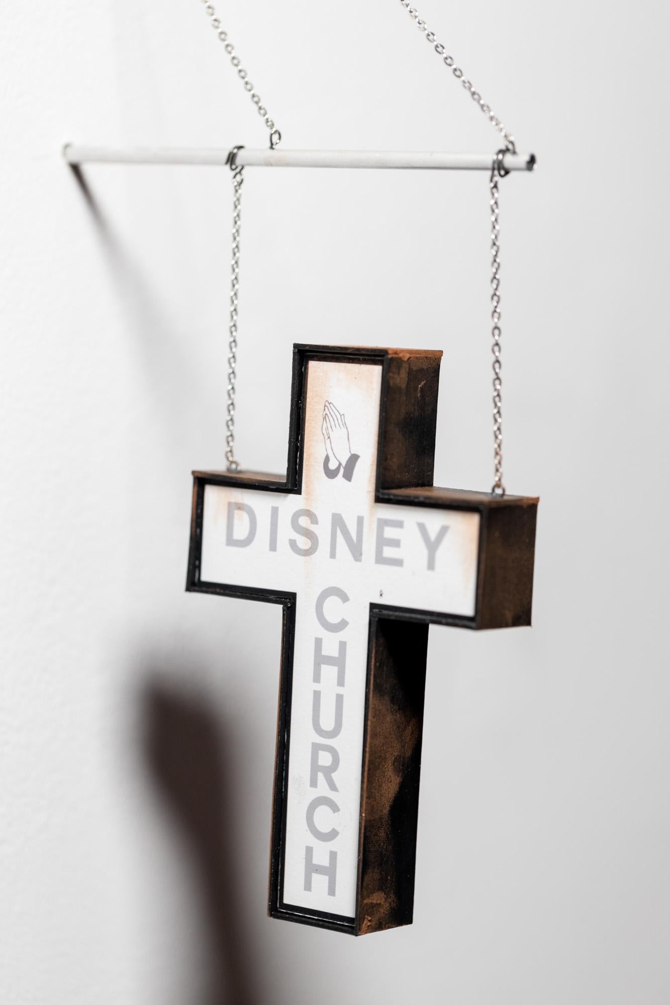 Disney Church - Sculpture by Drew Leshko
