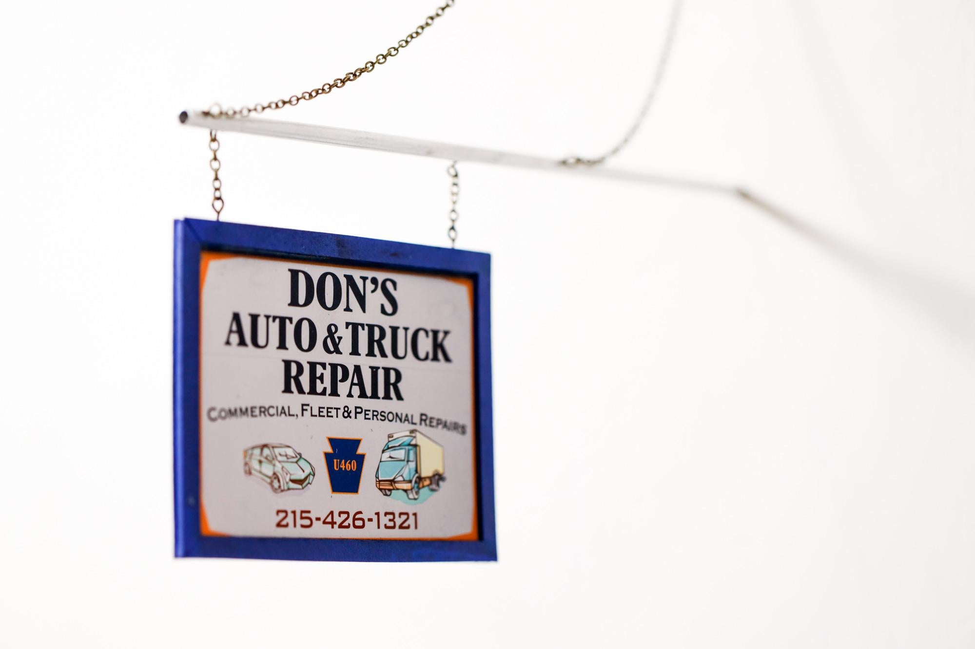 Don's Auto & Truck Repair - Contemporary Sculpture by Drew Leshko