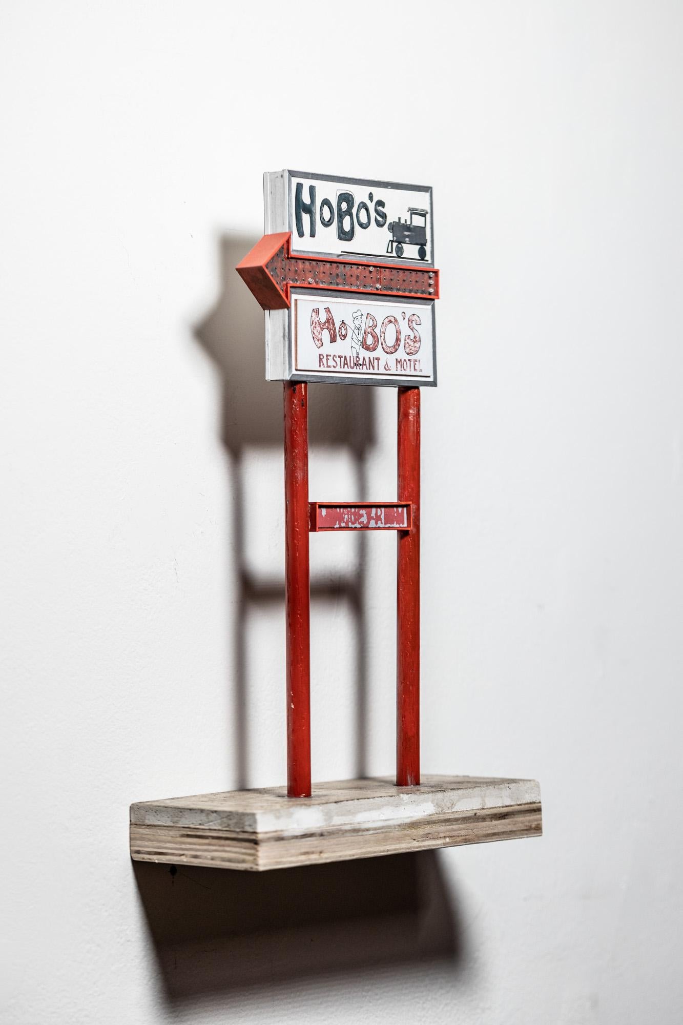 Hobo's - Sculpture by Drew Leshko