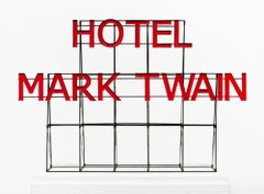 Hotel Mark Twain Sign