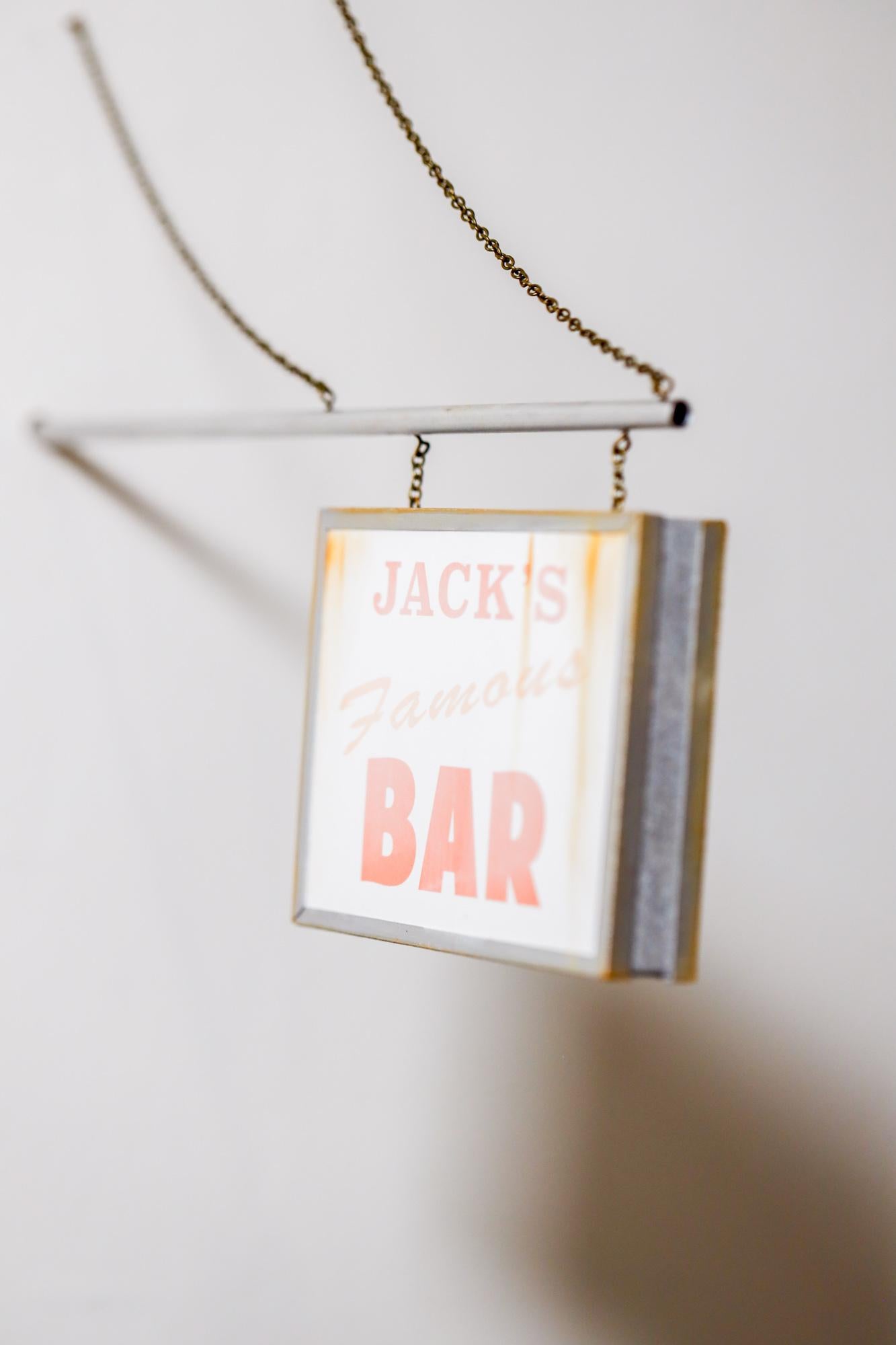 Jack's Famous Bar - Sculpture by Drew Leshko