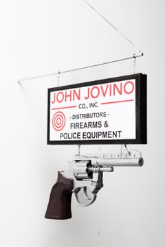 Insegna in miniatura "John Jovino's" di Drew Leshko