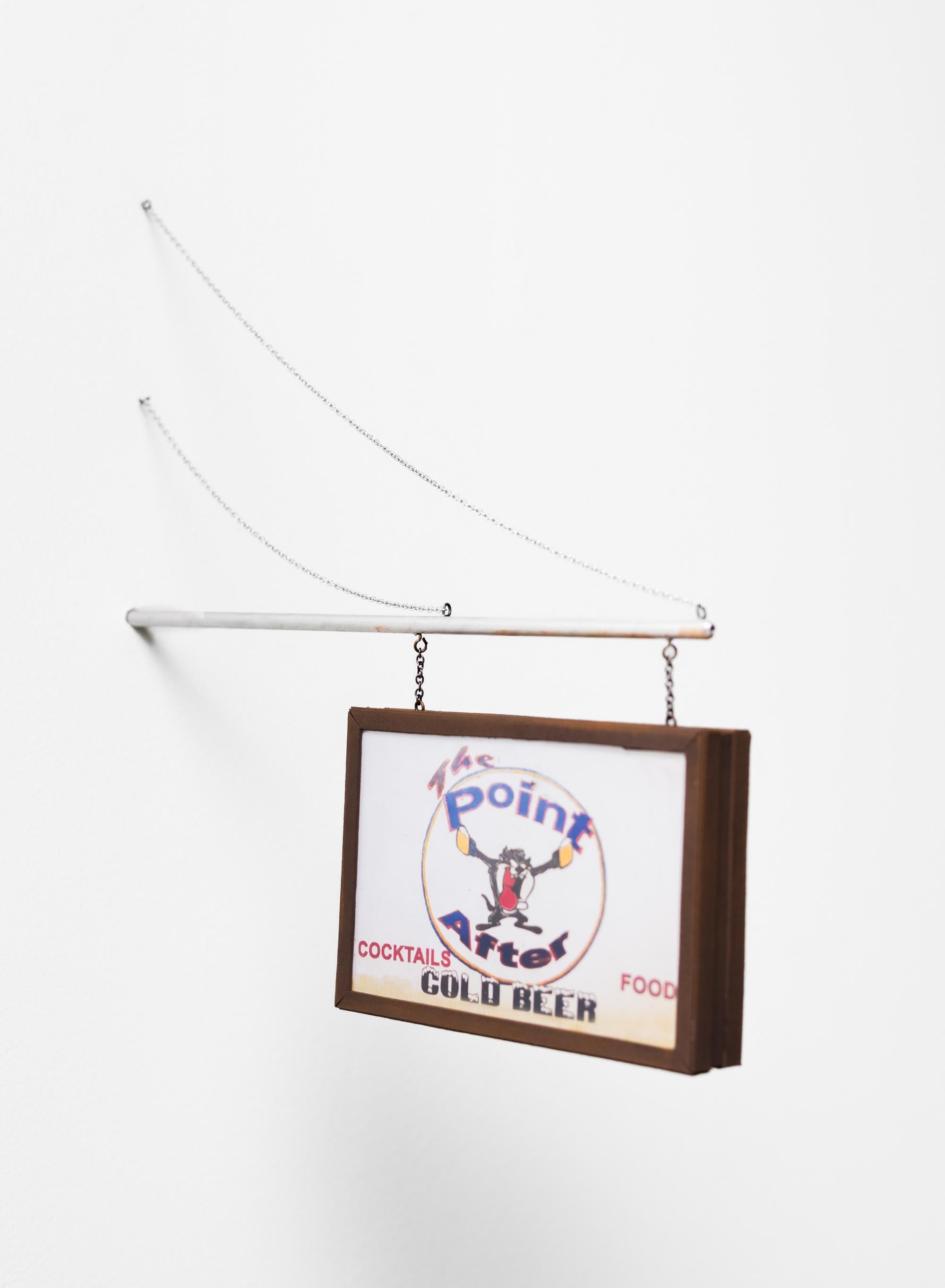 "The Point After" Miniature Beer Distributor Storefront Sign by Drew Leshko
