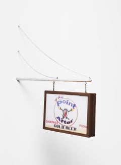 "The Point After" Miniature Beer Distributor Storefront Sign by Drew Leshko