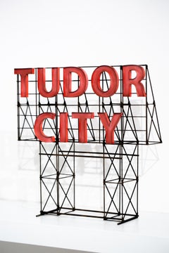 "Tudor City", Miniatura, Architettura, Insegna, Paesaggio urbano, Scultura