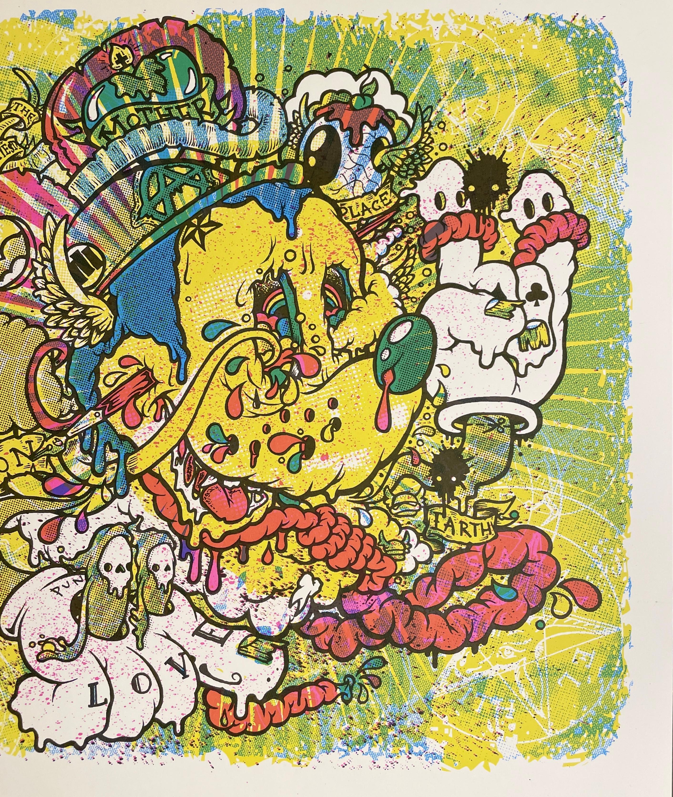 Drew Millward Mickey Mouse Acid Art 
