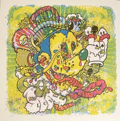 Drew Millward Mickey Mouse Acid Art “Gallows Nottingham”