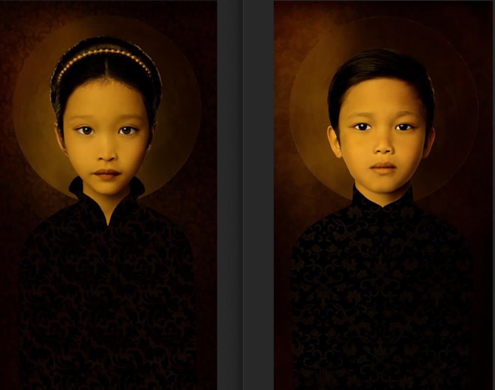 Drew Tal Color Photograph – Kinder des Gottes Sohnes II