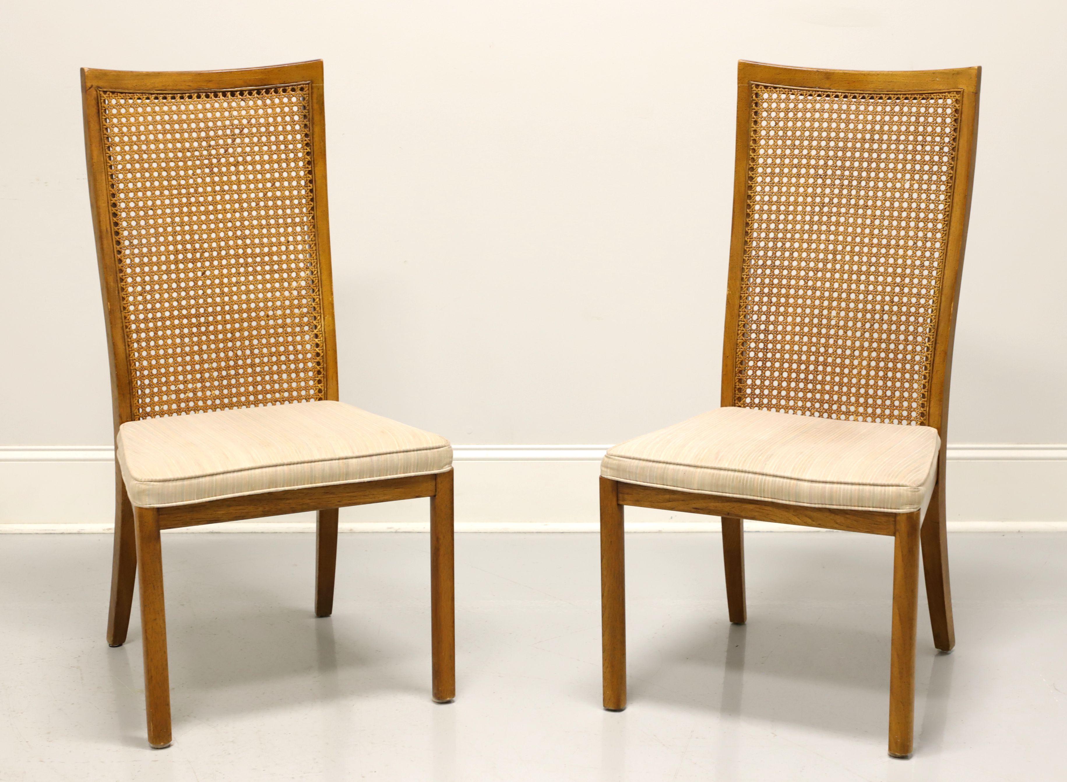 DREXEL Accolade Campaign Style Dining Side Chairs - Pair B 4
