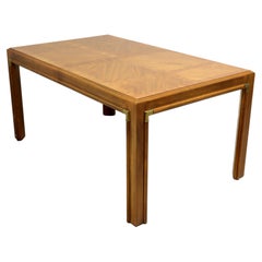 DREXEL Accolade Campaign Style Rectangular Dining Table