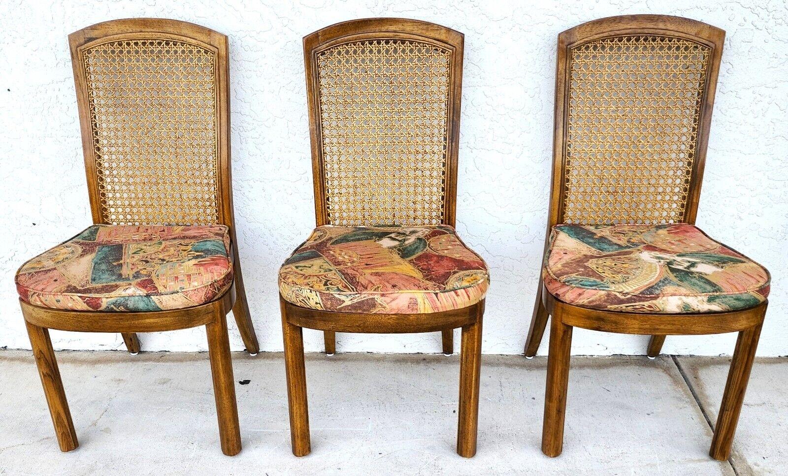 Mid-Century Modern Drexel Accolade Dining Chairs Set of 6