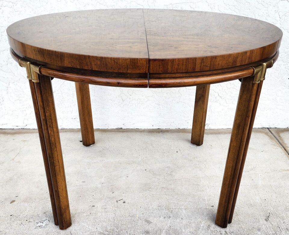 Late 20th Century Drexel Accolade Dining Table With Extension