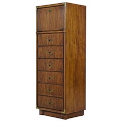 Drexel Accolade Flip-Top Mirrored Vanity Lingerie Chest of Drawers Dresser