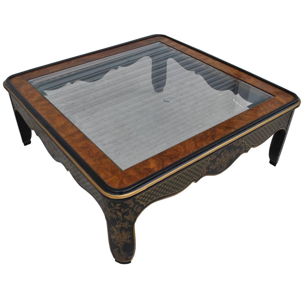 Late 20th Century Drexel Asian Motif Coffee Table