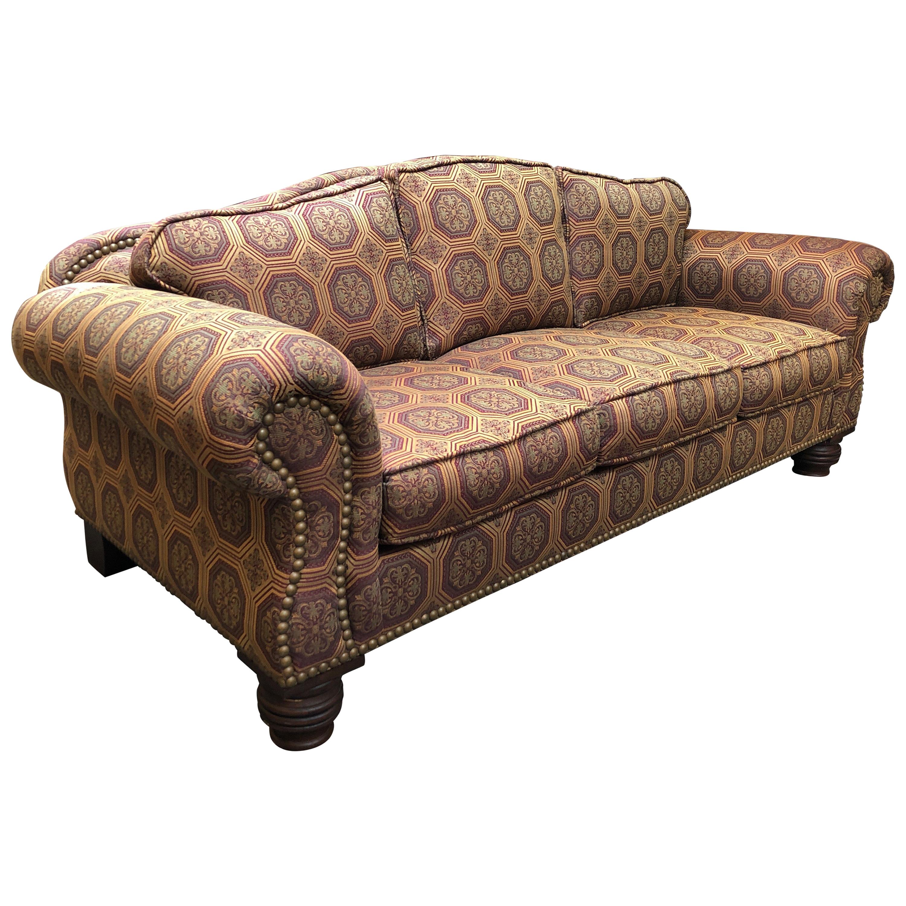 Drexel Beacon Hill Print Sofa For Sale