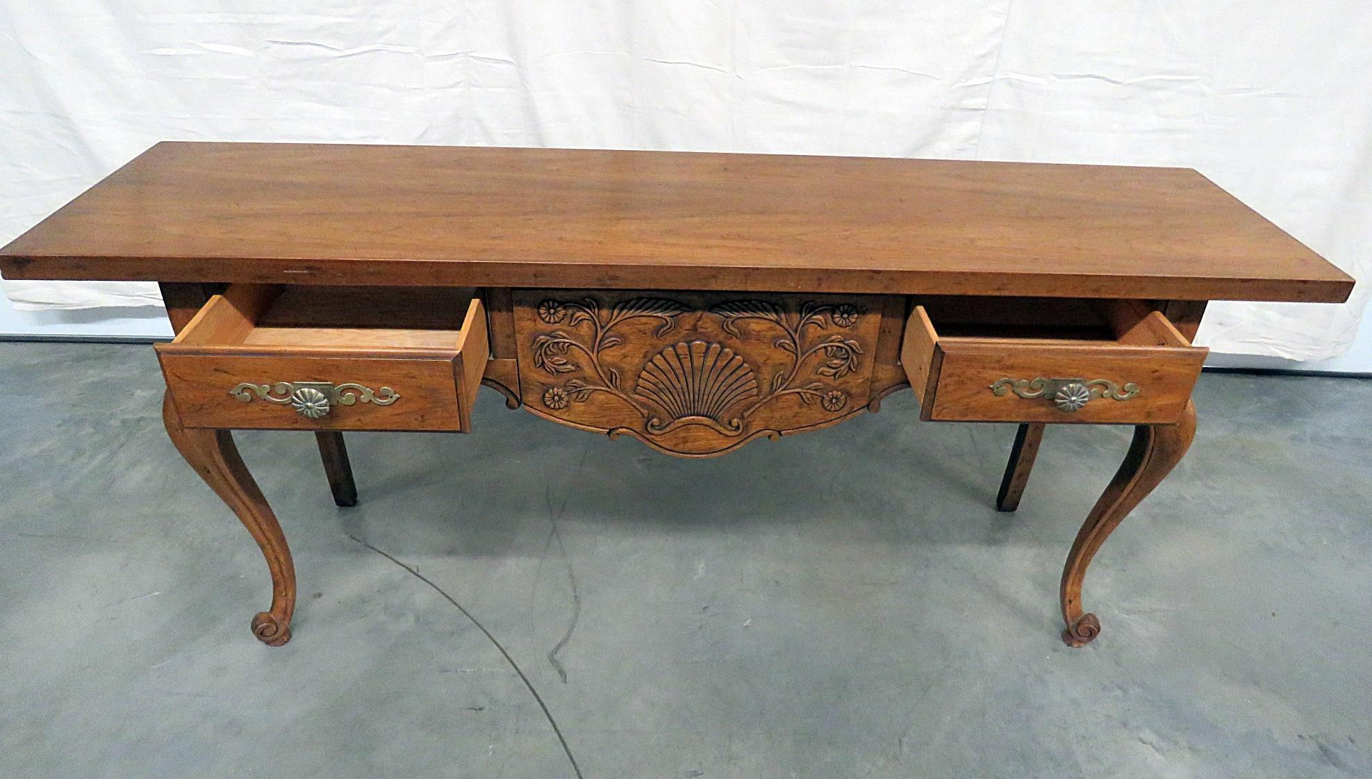 french country sofa table