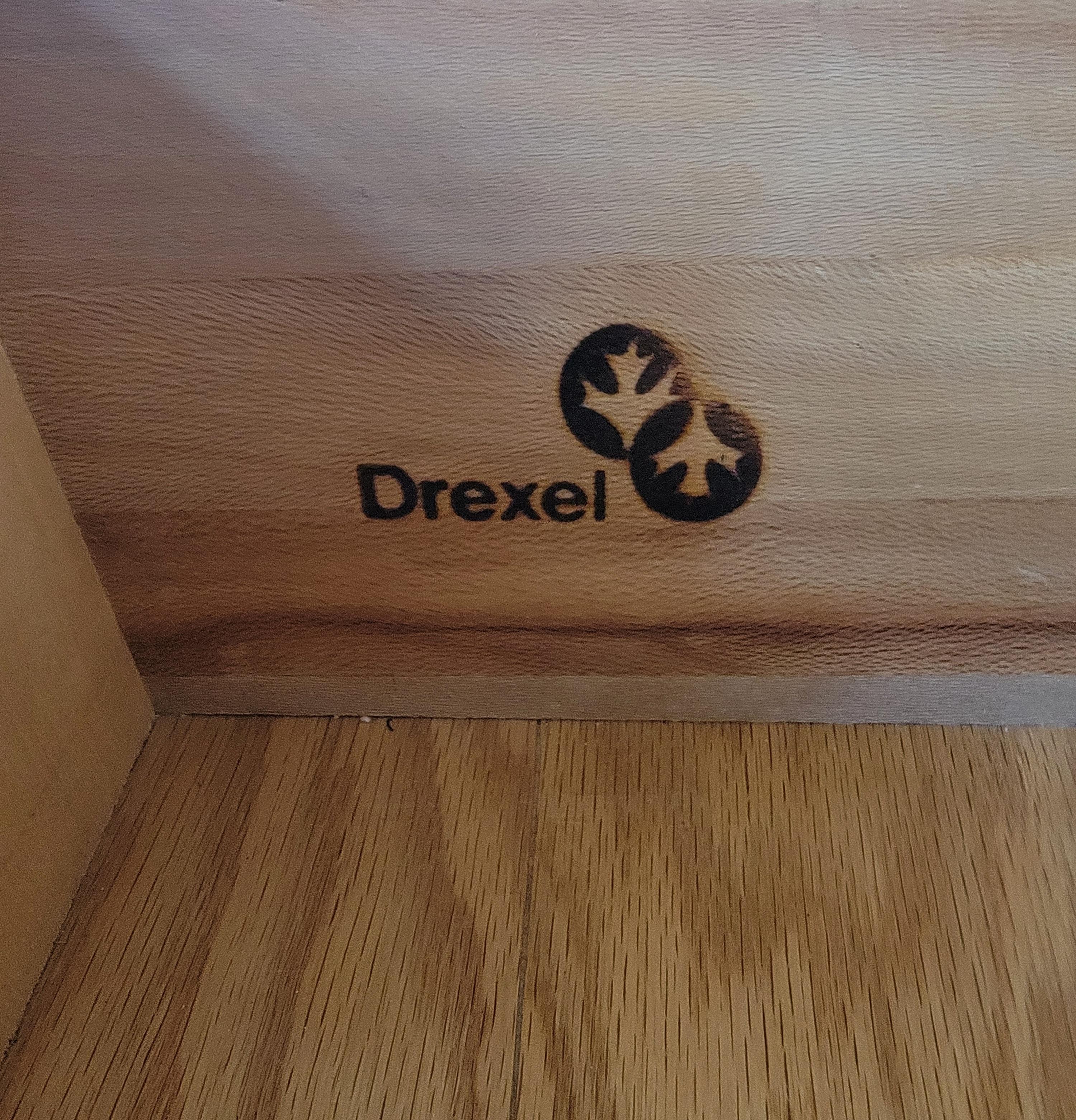 Drexel Campaign Highboy Dresser Chest of Drawers For Sale 1