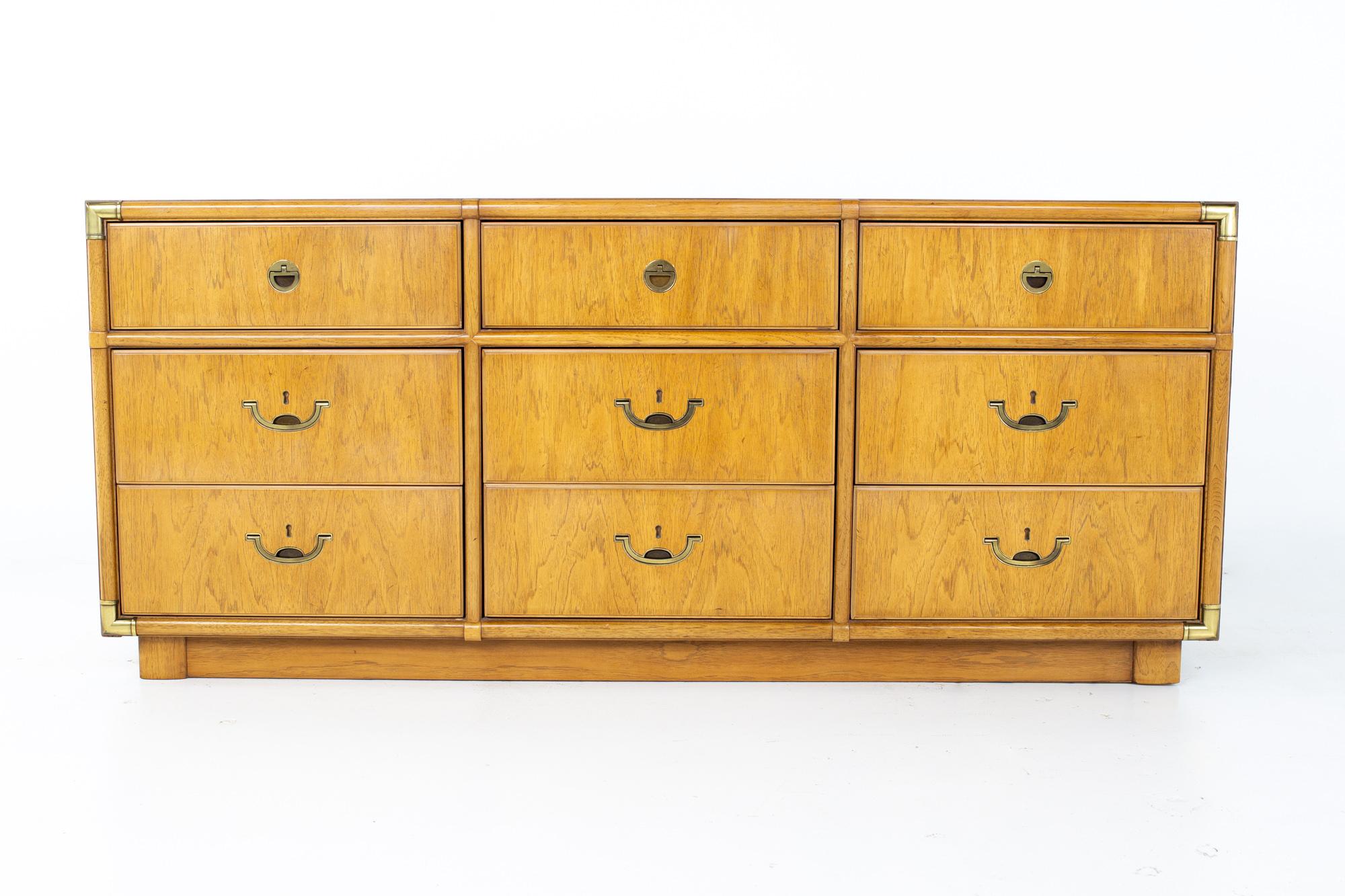 drexel 9 drawer dresser