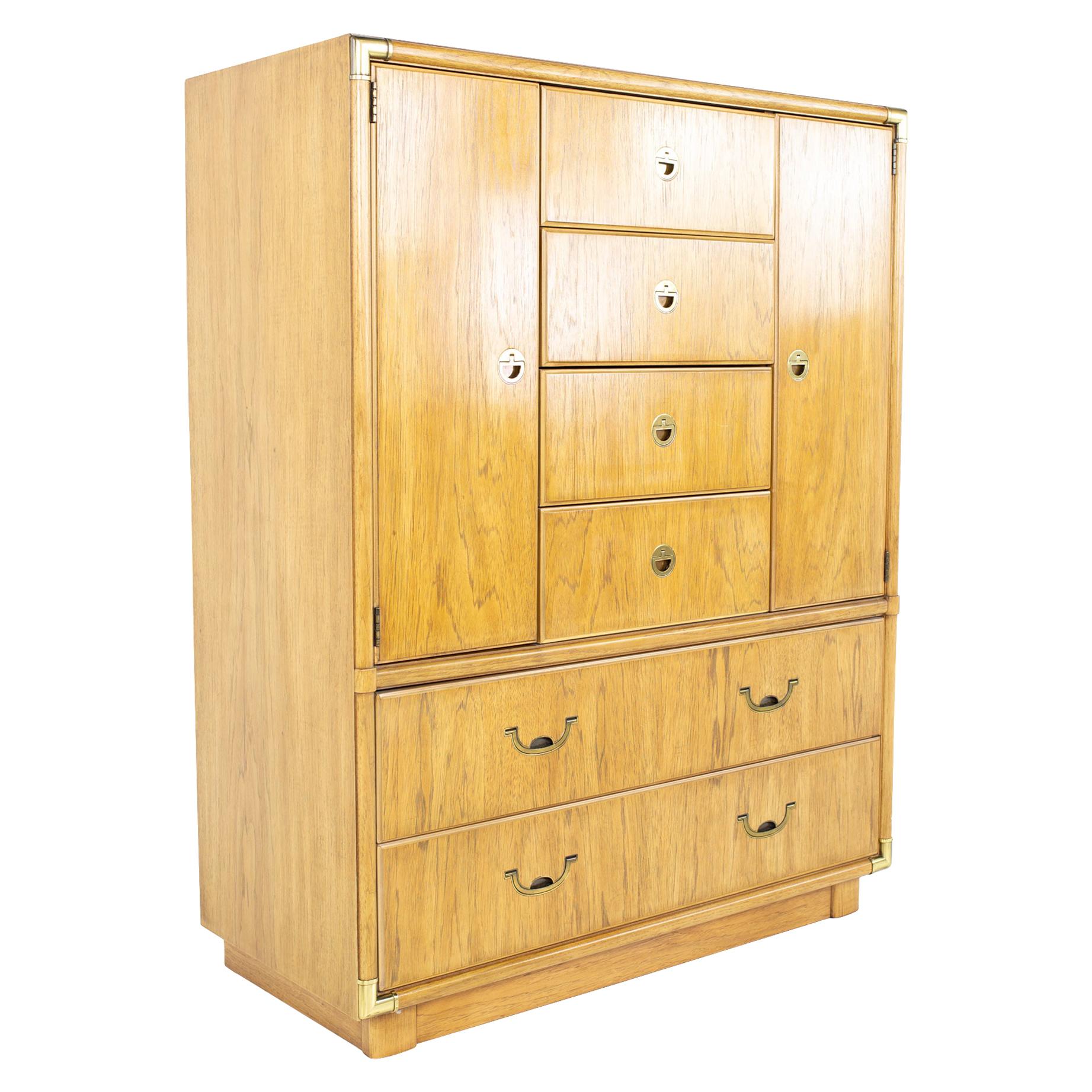 Large Combination Armoire and Dresser For Sale at 1stDibs