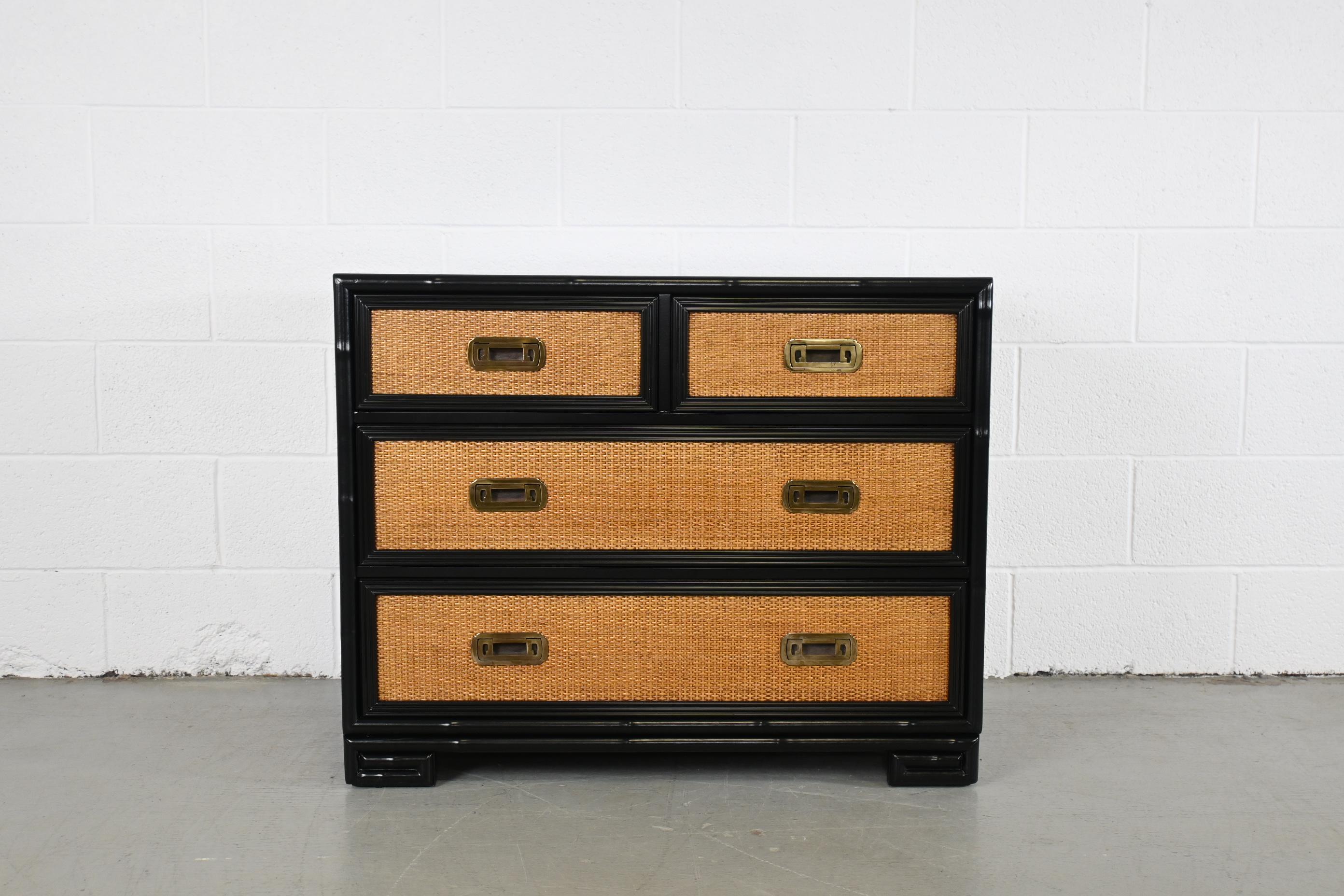 modern black chest of drawers