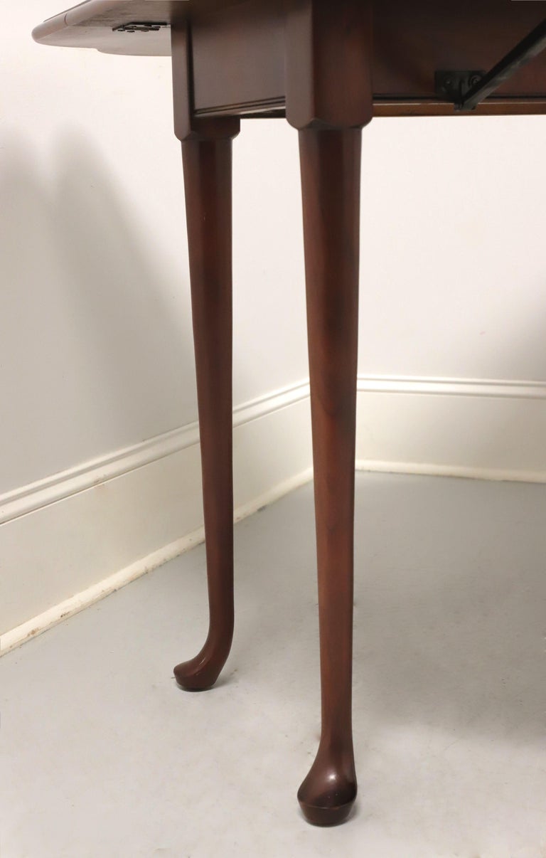 DREXEL Carleton Cherry Georgian Style Drop-Leaf Dining Console