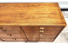 Drexel Consensus Dresser Campaign Style Mid Century Modern