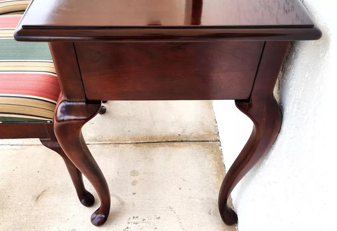 DREXEL Console Sofa Table with Ottomans For Sale 2