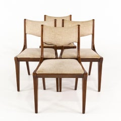 Drexel Dateline Mid Century Dining Chairs, Set of Four