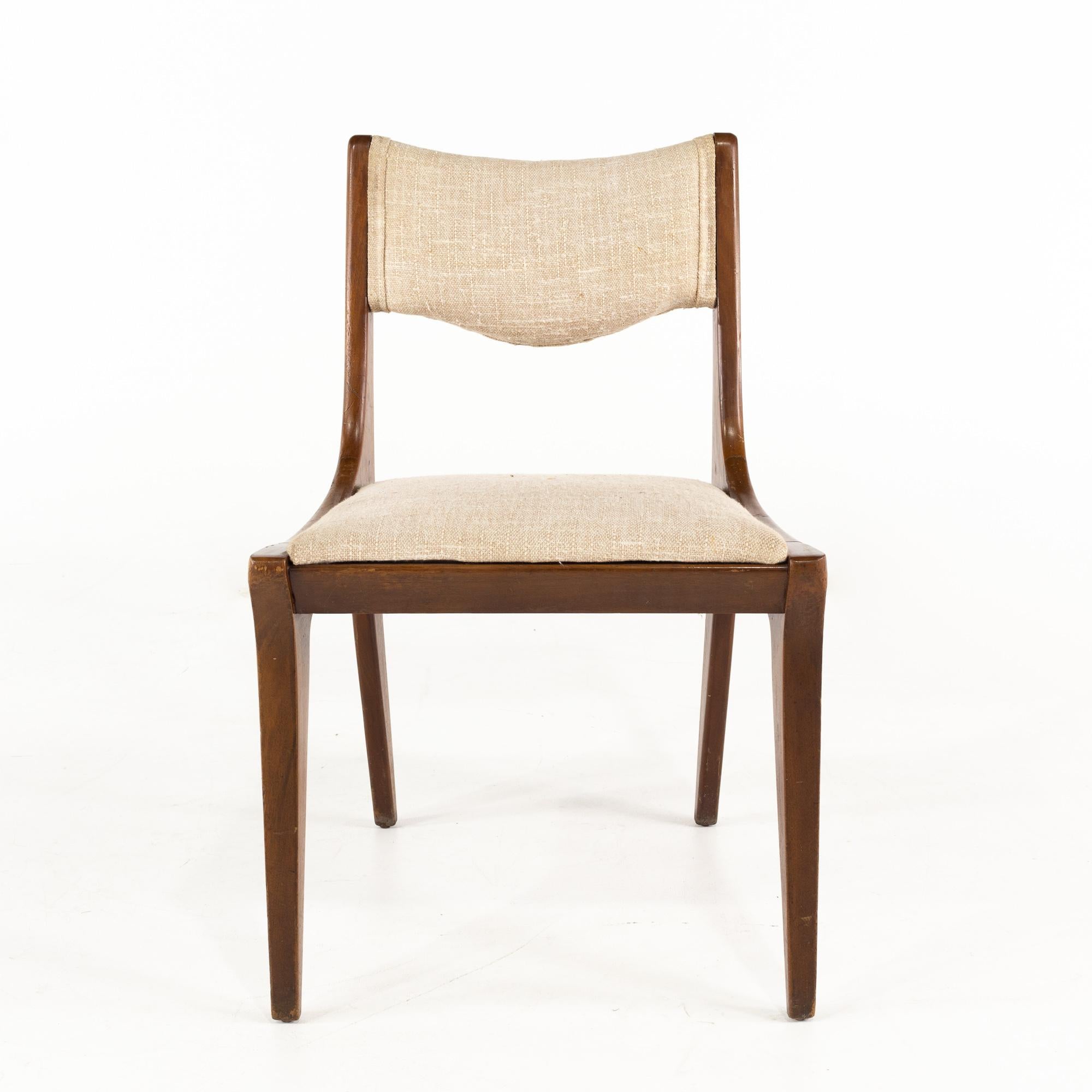 Drexel Dateline Mid Century Dining Chairs, Set of Four In Good Condition In Countryside, IL