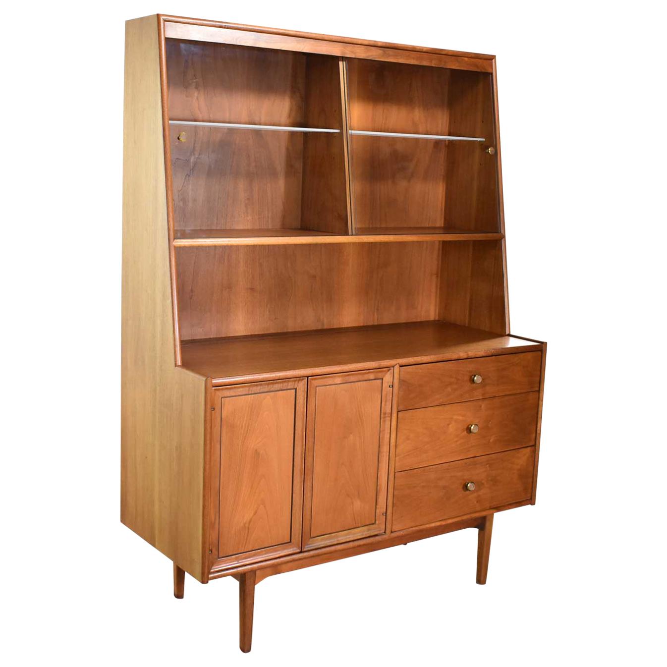 Drexel Declaration China Hutch Cabinet by Kipp Stewart and Stewart MacDougall