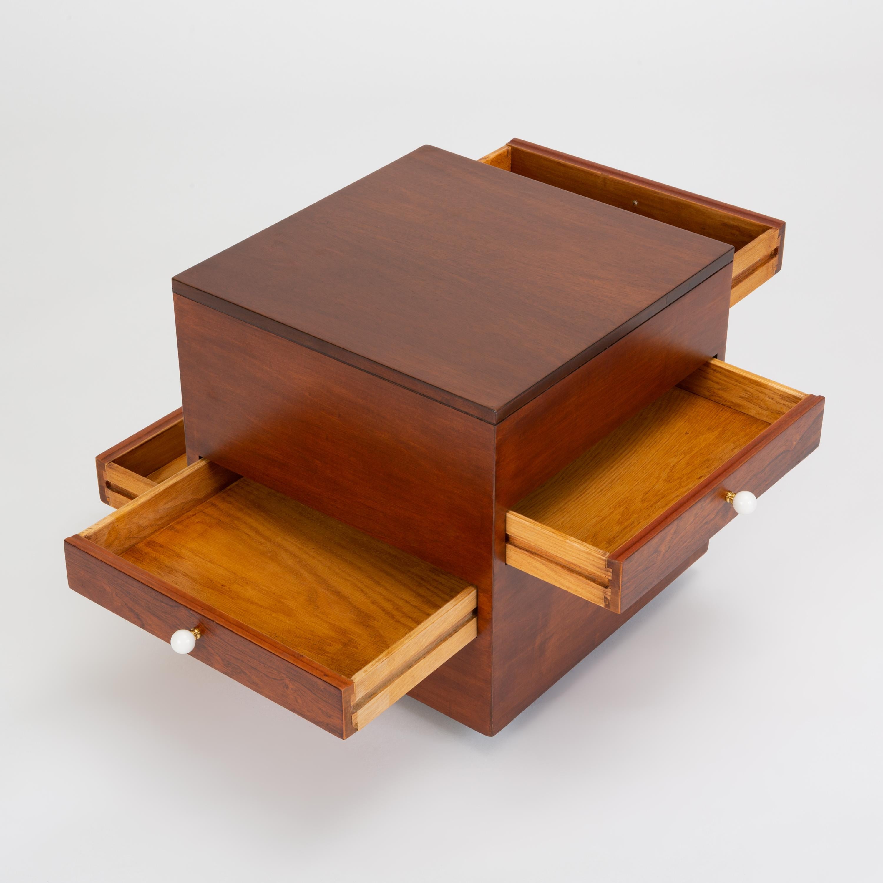 Drexel Declaration Cube Table by Kipp Stewart and Stewart MacDougall 5