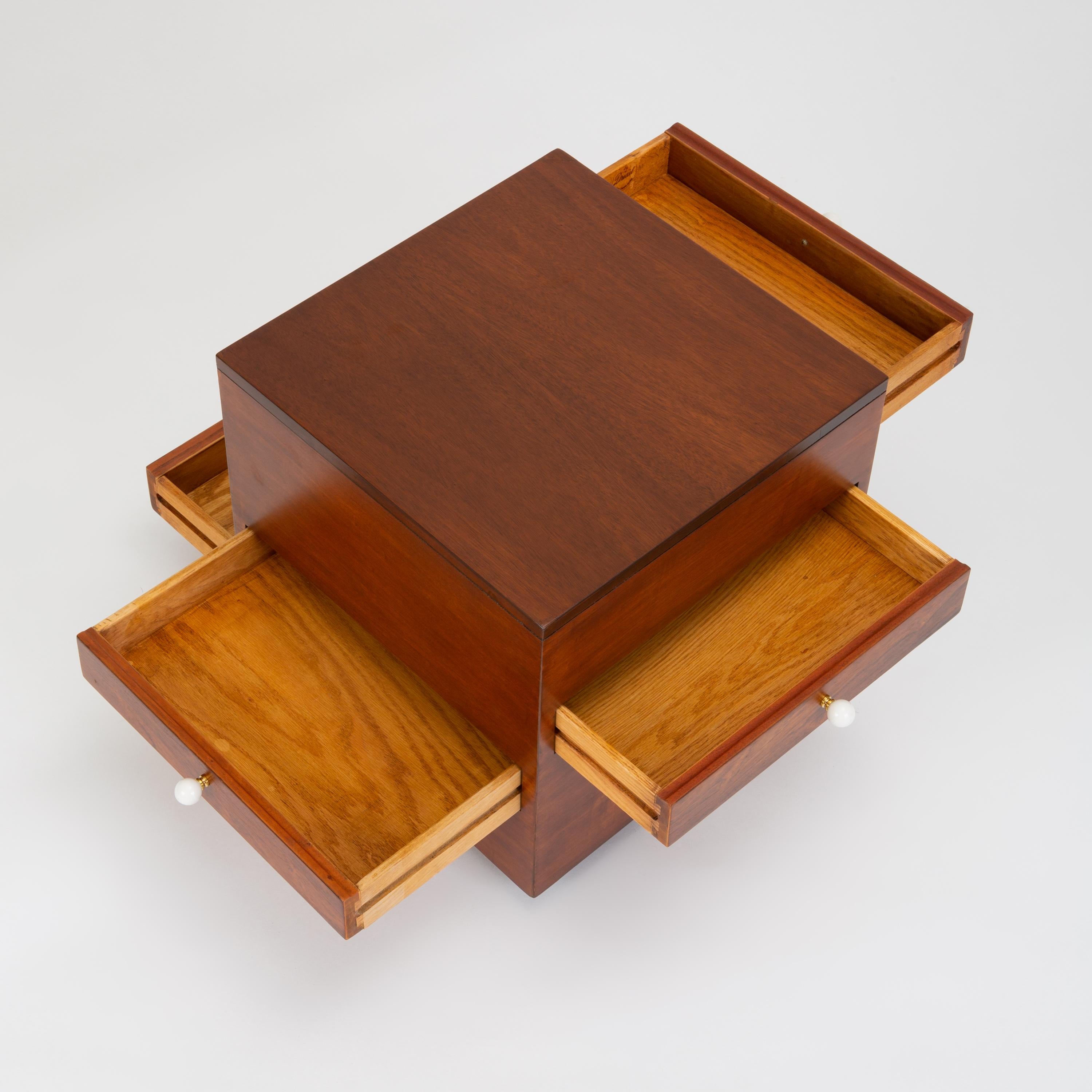 Drexel Declaration Cube Table by Kipp Stewart and Stewart MacDougall 6
