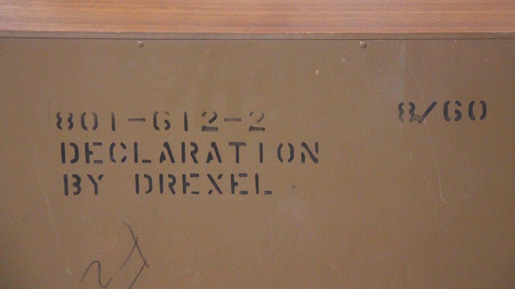 Drexel Declaration Floating Cube Night Stands by Kipp Stewart, Pair from 1960 5