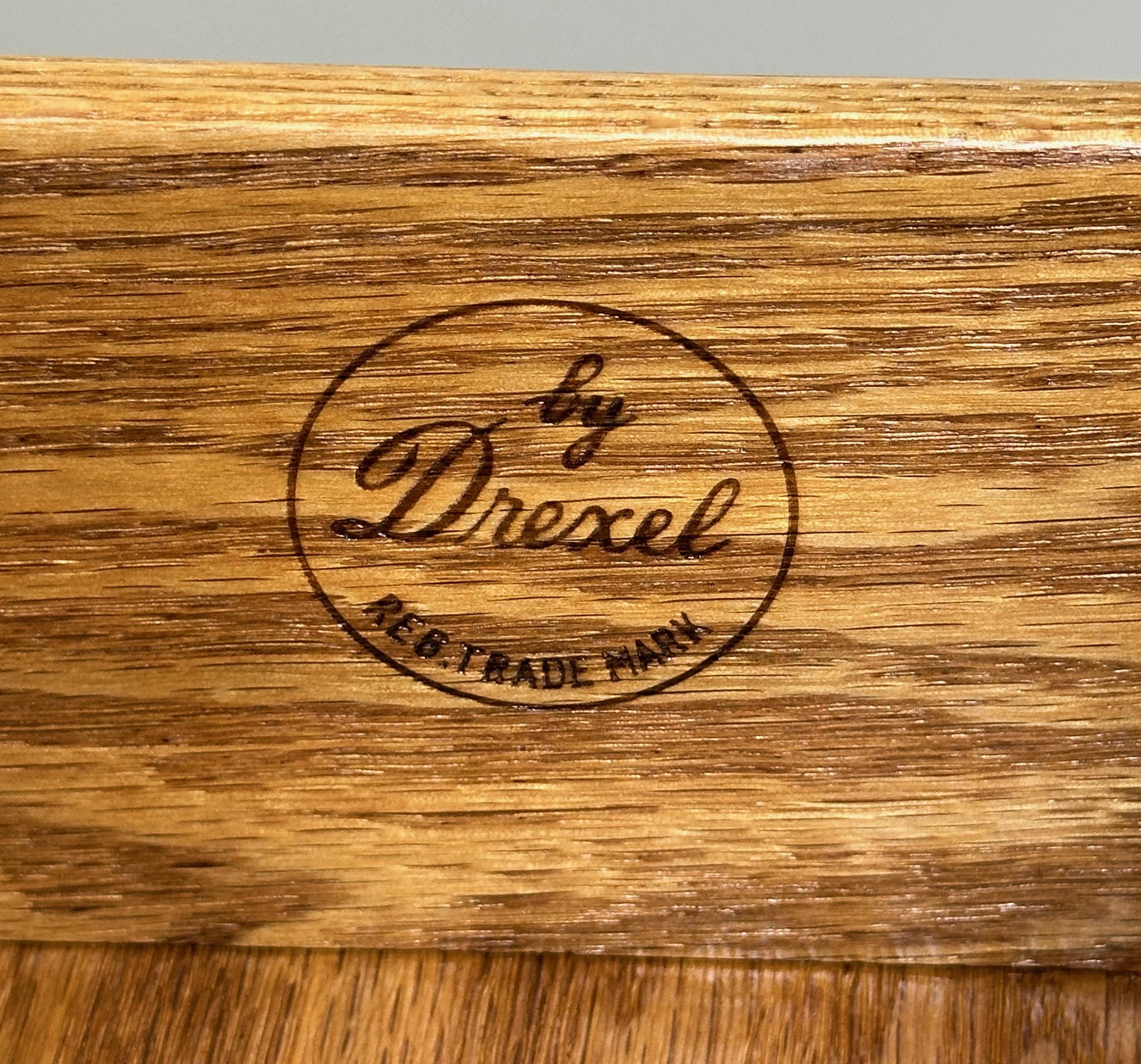 Walnut Drexel Declaration Highboy Dresser by Kipp Stewart & Stewart MacDougall