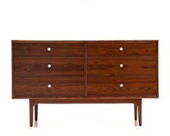 Drexel Declaration Kipp Stewart & Stewart MacDougall 6 Drawer Lowboy Dresser